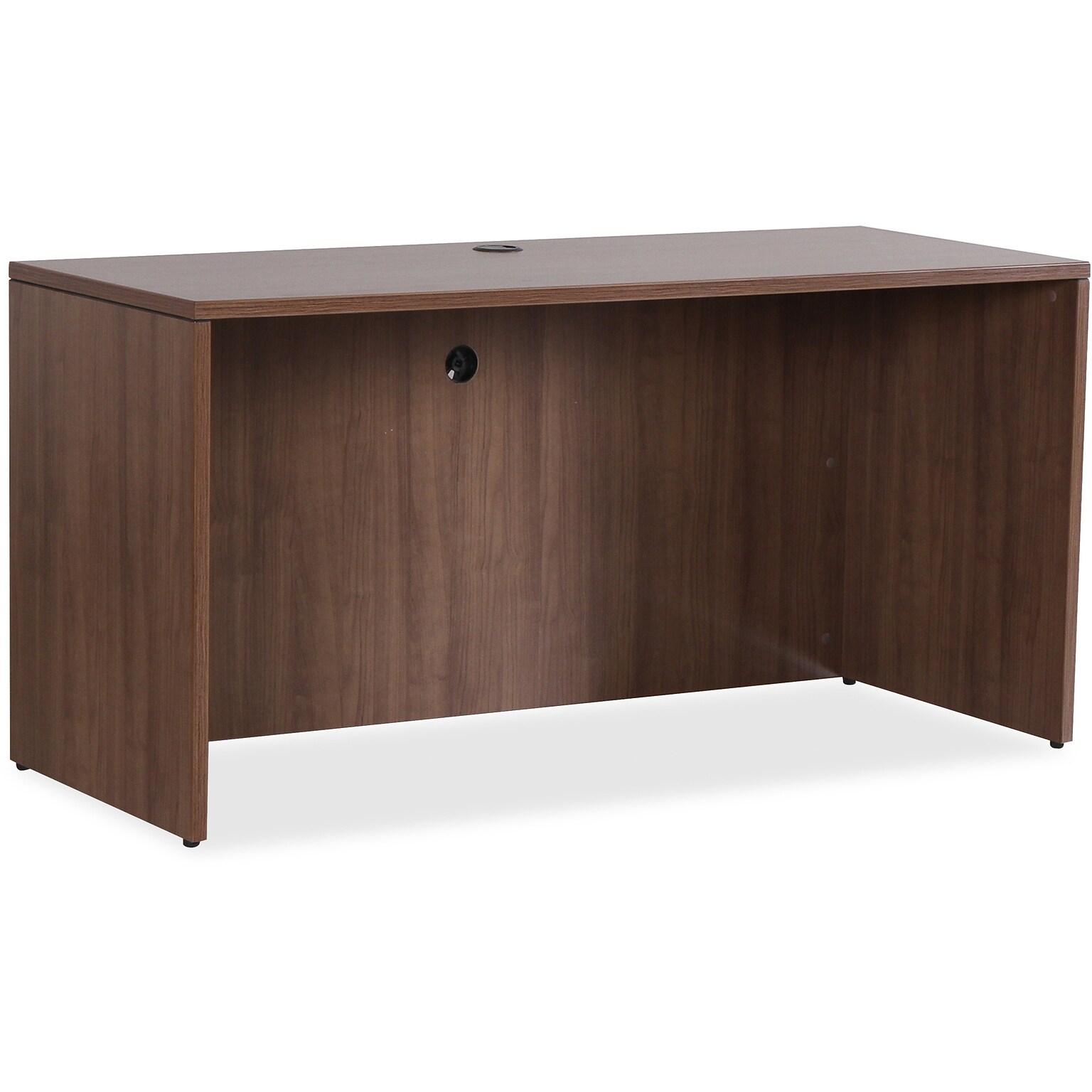 Lorell Essentials Series 59 W Credenza Shell, Walnut (LLR69971)