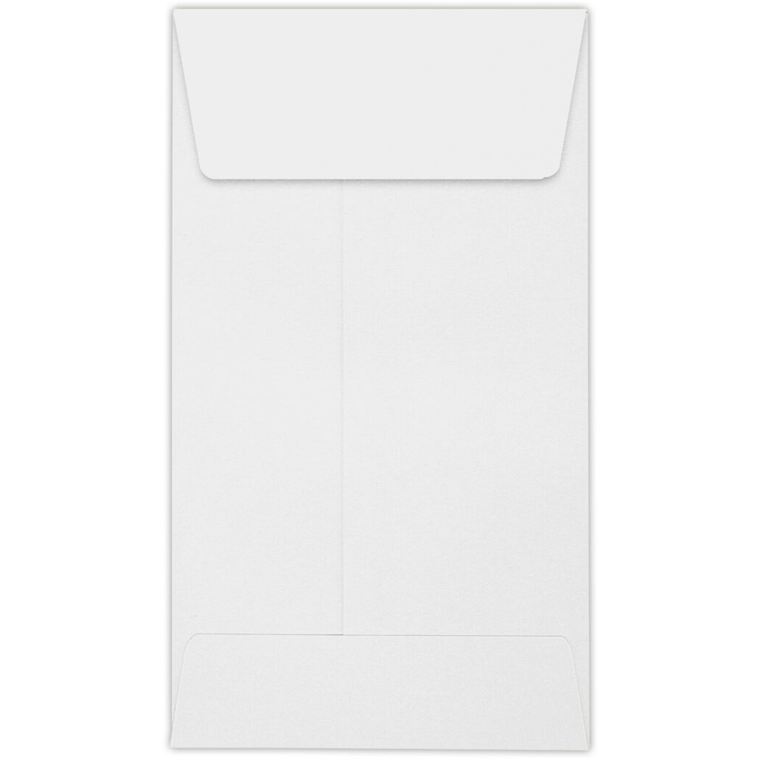 LUX Self Seal #5 1/2 Coin Envelopes, 3 1/8 x 5 1/2, White, 250/Pack (512CO-28W-250)