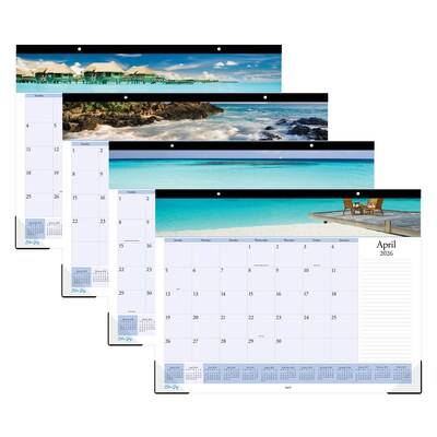 2026 Blue Sky Islands 22" x 17" Monthly Desk Calendar (117891-26)