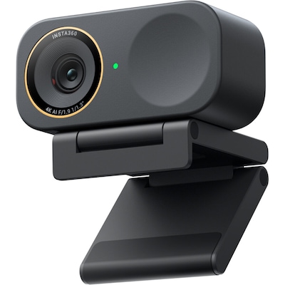 Insta360 Link 2C Pro HD 4K WebCam, Magnetic Mounted, Black (CINSABPB)