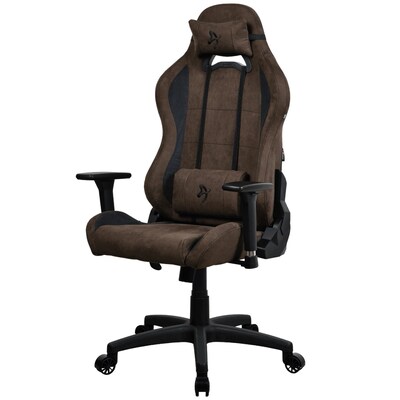 Arozzi Torretta Supersoft Microfiber Ergonomic Racing Gaming Chair, Brown (TORRETTA-SPSF-BWN)