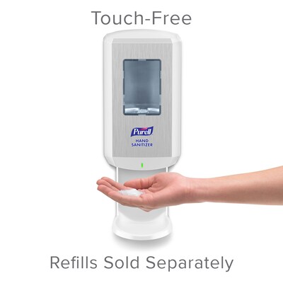 Purell CS Automatic Wall Mounted Hand Sanitizer Dispenser, White (7820-01)