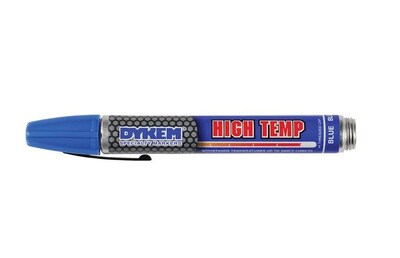 DYKEM High Temp 44 Valve Action Paint Marker, Medium Tip, Blue (44094)