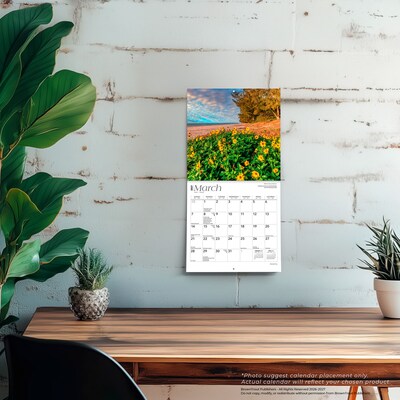 2027 BrownTrout America 7" x 7" Monthly Wall Calendar, Assorted Colors (9798330709526)