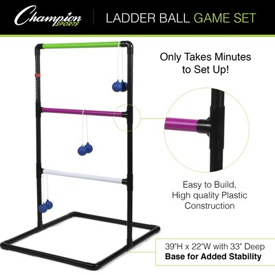 Champion Sports Ladder Ball Game Set (CHSLGSTSET)