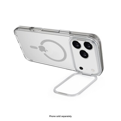 SaharaCase Venture Series Kickstand MagSafe Phone Case for iPhone 17 Pro Max, Shock Absorbing, Clear (CP01008)
