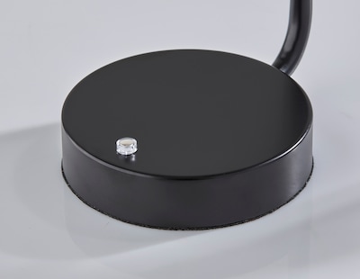 Adesso Amari LED Desk Lamp, 12"H, Black (2617-01)