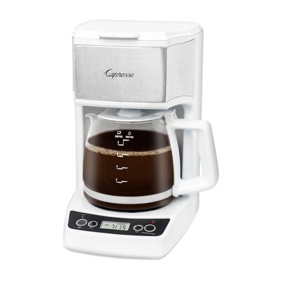 Capresso 5-Cups Automatic Drip Coffee Maker, White (426.02)