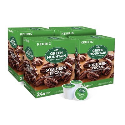 Green Mountain Southern Pecan Coffee Keurig® K-Cup® Pods, Light Roast, 96/Carton (67726)