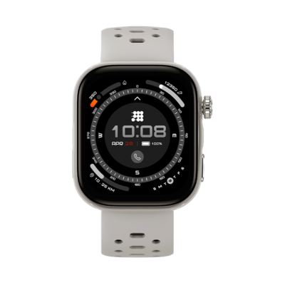 Cubitt VIVA Pro 2 Smartwatch, Built-In GPS, 1.85in,. Wolf Gray (CT-VIVAP2-8)