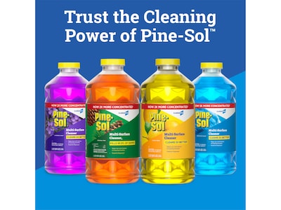 Pine-Sol CloroxPro Disinfecting Multi-Surface Cleaner Degreaser, Original Pine Scent, 80 Fl. Oz. (60606)