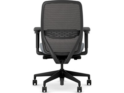 HON Nucleus Fabric/Mesh Swivel Task Chair, Basalt/Black (HNR1KD.Y2.STC.A.H.IM.APX25.BL.SB.T)