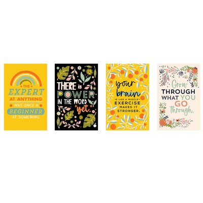 Carson Dellosa Education 17" x 11" Motivational Posters Poster Set, 16/Set (CD-106075)
