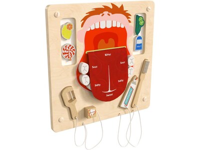 Flash Furniture Bright Beginnings Dental Hygiene STEAM Wall Activity Board (MK-ME10346-GG)