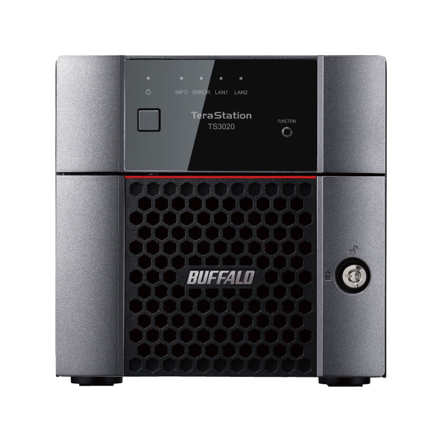 Buffalo TeraStation 3020 2-Bay 4TB External NAS, Black (TS3220DN0402)