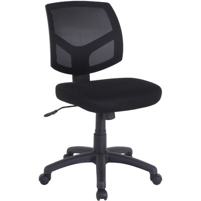 Lorell Mesh Back Task Chair, Black (LLR84876)