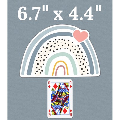 Carson Dellosa Education We Belong Rainbow Fun Cut-Outs, 36/Pack, 3 Packs/Bundle (CD-120645-3)