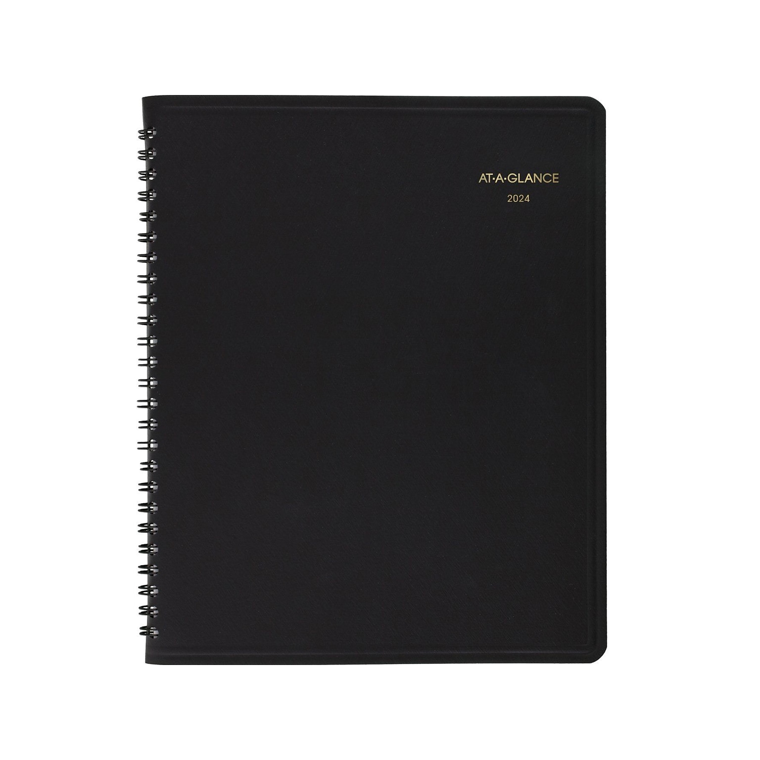 2024 AT-A-GLANCE 8 x 10 Monthly Planner, Black (70-130-05-24)