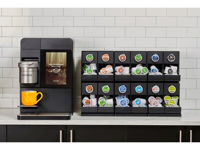 Keurig 12-Compartment Coffee Organizer, Black (5000380140)