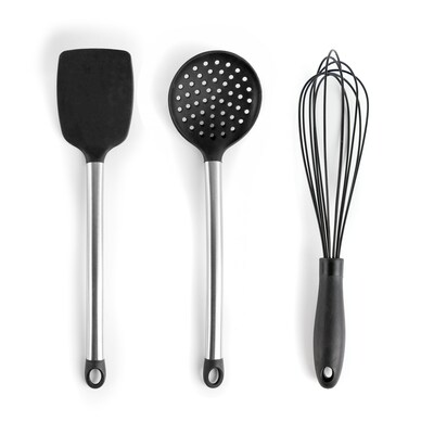 MegaChef Cooking Utensil Set, Gray, 14 Piece (937114355M)