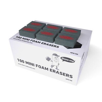 Show-me Lined/Plain Lapboards, with Pens, Erasers & Cleaner, 8" x 12", 100/Set (EPTBLIBX)