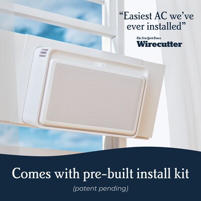 Windmill WhisperTech 115-Volt 10,000 BTU Window Air Conditioner with Remote, WiFi Enabled, White (10W2Wi)