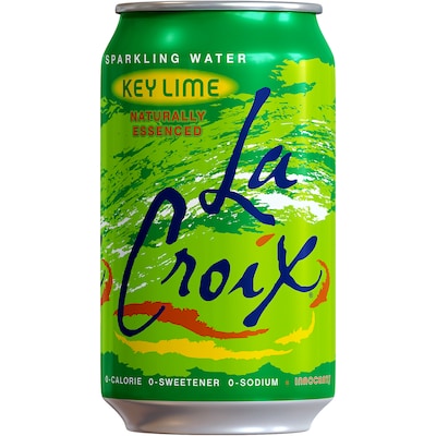 LaCroix Key Lime Sparkling Water, 12 Oz., 24 Cans/Carton (NAV40108)