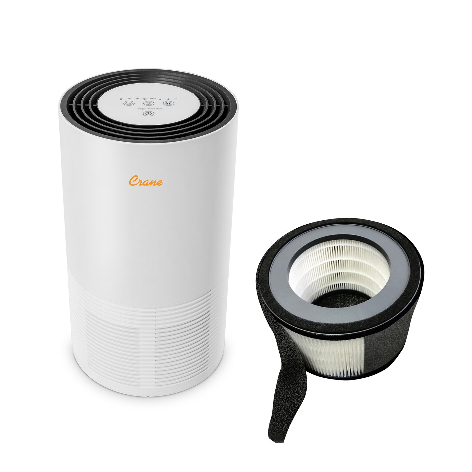 CRANE EE5068 AIR PURIFIER AND REPLACEMENT FILTER BUNDLE