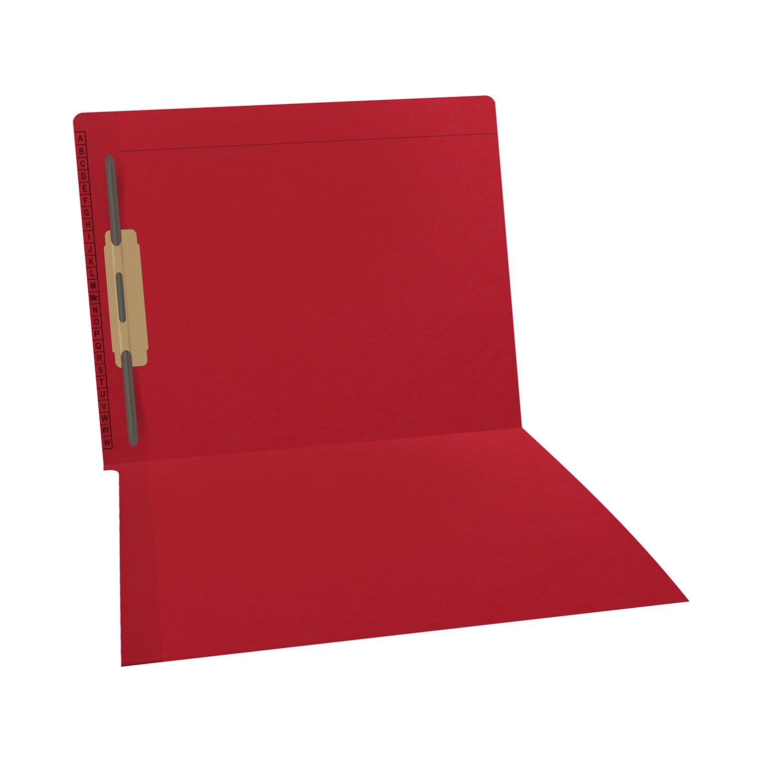 Medical Arts Press Reinforced Classification Folder, 1 3/8 Expansion, Letter Size, Red, 50/Box (F1170-RED-1)
