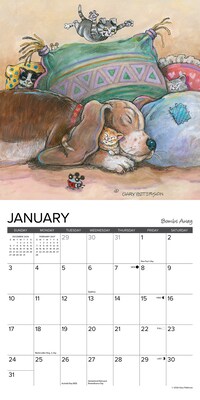 2027 Willow Creek Paws & Claws by Gary Patterson 7" x 7" Monthly Wall Calendar, Assorted Colors (64146)