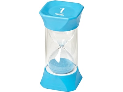 hand2mind Jumbo 1-Minute Sand Timer, Blue (93066)