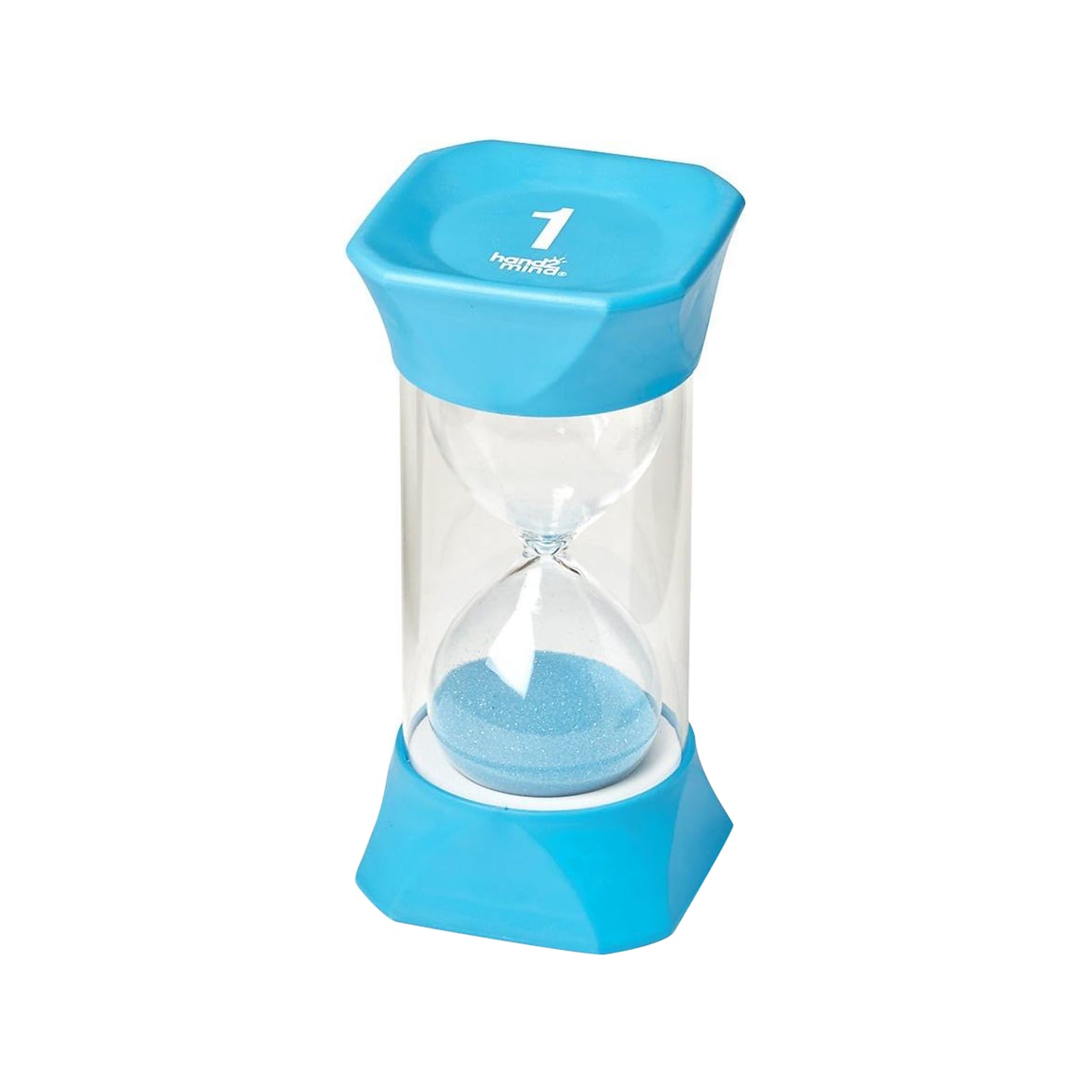 hand2mind Jumbo 1-Minute Sand Timer, Blue (93066)