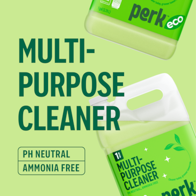 Perk Eco Multi-Purpose Cleaner Refill, Ready to Use, 1 Gallon (PK641001-A)