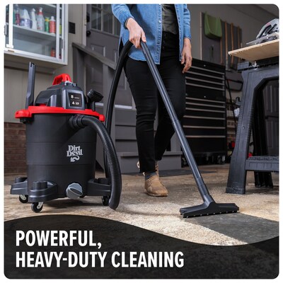 Dirt Devil 8 Gal. Wet/Dry Vacuum Cleaner, 4 Peak HP (SD68000)