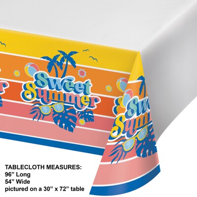 Creative Converting Summer Vibes Tableware Kit, Serves 8 (DTC9206E2A)