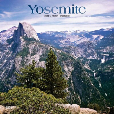 2023 BrownTrout Yosemite 12 x 12 Monthly Wall Calendar (9781975448530)