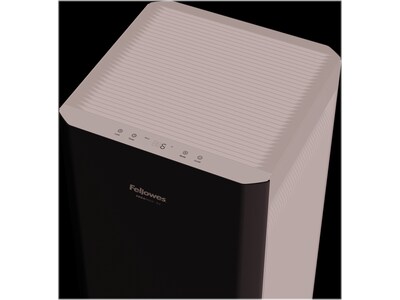 Fellowes AeraMax SV True HEPA Tower Air Purifier, 4-Speed, White/Black (9794501)