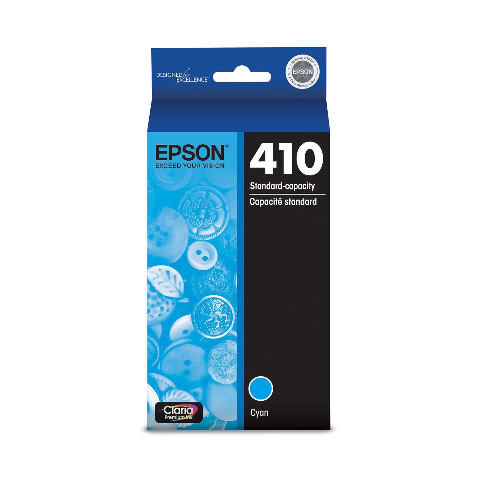 Epson T410 Cyan Standard Yield Ink Cartridge (T410220S)