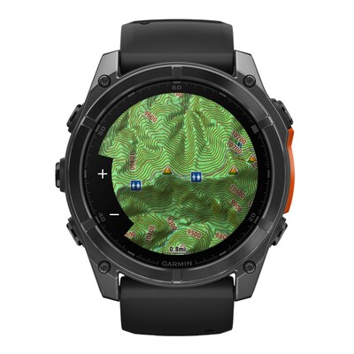 Garmin fenix 8 Smart Watch, 51 mm, Slate Gray & Black (GRM0290500)