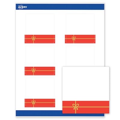 Avery Square Multipurpose Labels, 3 x 3, White, 60/Pack (19479370561)