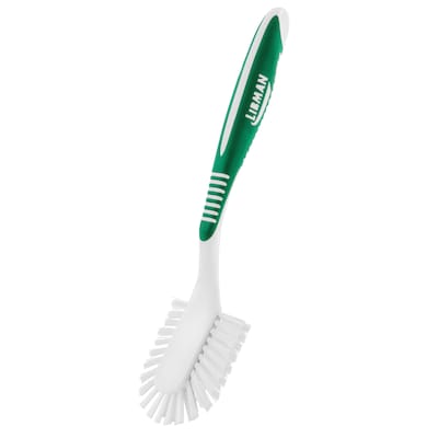 Libman Non-Scratch Scrubber Brush, Green/White, 6/Carton (1043006)