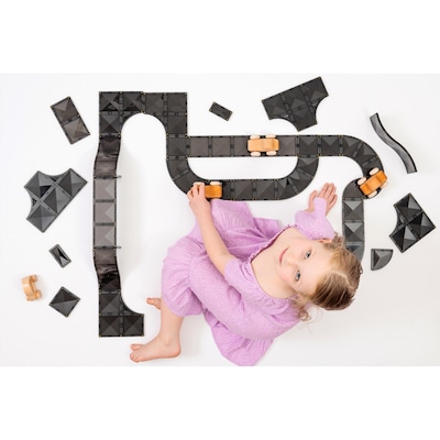 Connetix Magnetic Tiles Creative Roads Pack, 48 Pieces (CNTO00048CR)