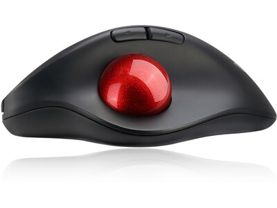 Adesso iMouse T30 Wireless Optical Mouse, Black/Red (iMouseT30)