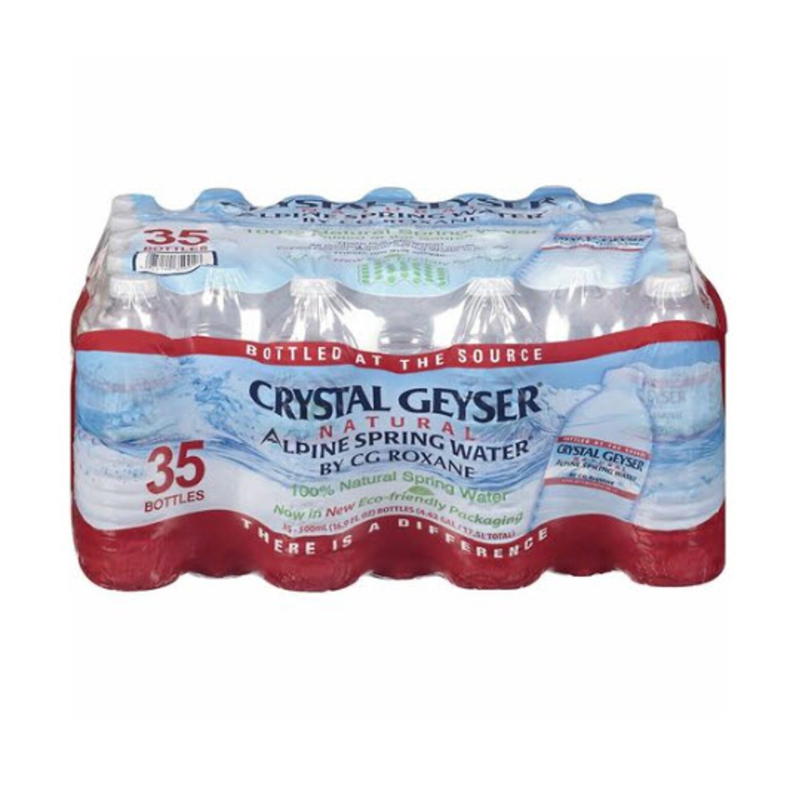 Crystal Geyser Neutral Alpine Spring Water, 16.9 oz., 35/Carton (CGW35001)