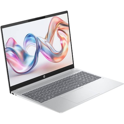 HP OmniBook 5 16 Laptop, AMD Ryzen 7, 5 Ghz, 16GB RAM, 512GB SSD, Backlit Keyboard, Windows 11, Silver (B5PB3UA-N)