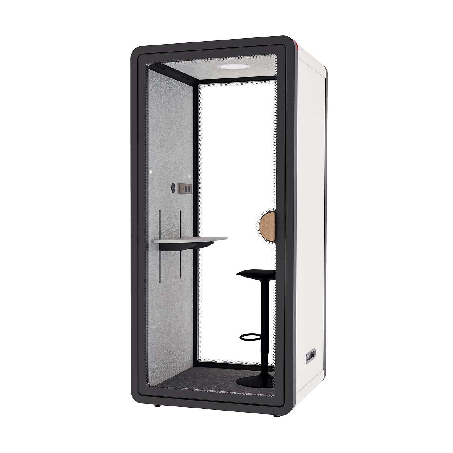 FlexiSpot NeoPod Modular Series 1-Person Privacy Booth, White (P1FC-3W)