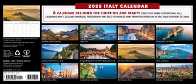 2025 Willow Creek 15 x 6.5 Monthly Wall Calendar, Multicolor (48290)