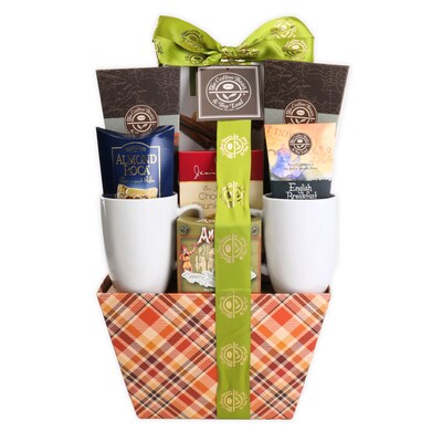 Alder Creek Gift Baskets Coffee Bean & Tea Leaf Signature Blend Gift Basket (FG03936)