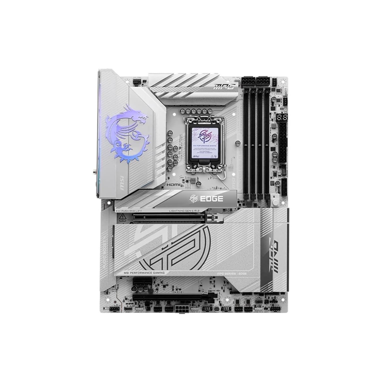 MSI MPG Z890 EDGE (Socket LGA 1851) ATX Intel Core Ultra Motherboard (Z890EDGETIWIFI)