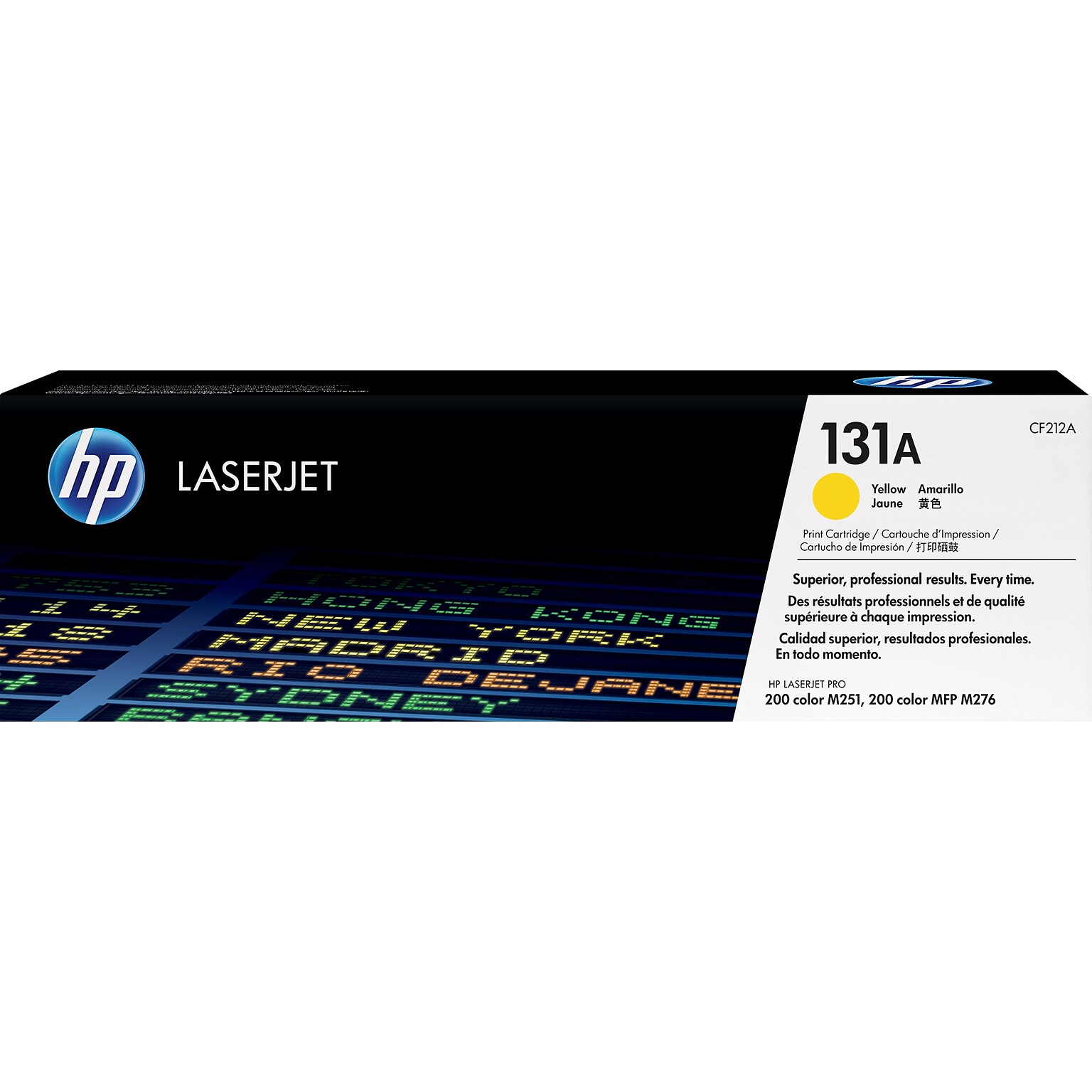 HP 131A Yellow Standard Yield Toner Cartridge, Prints Up to 1,800 pages (CF212A)